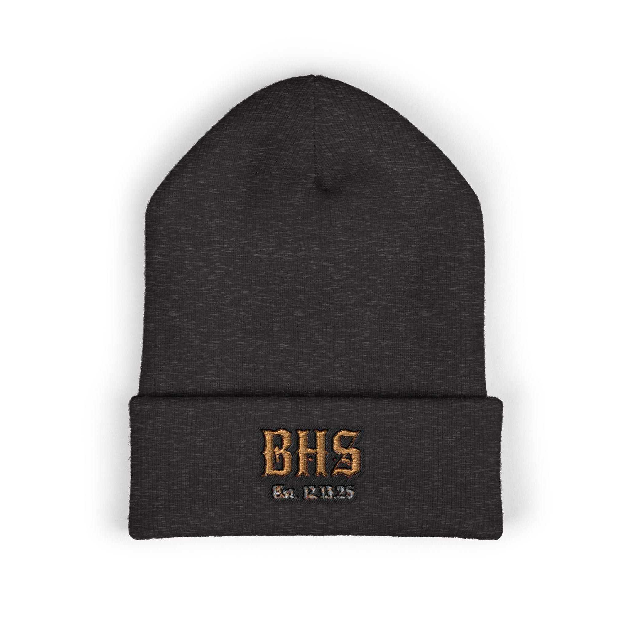 Embroidered Classic Cuffed Beanie — show them who you are with this quality embroidered beenie