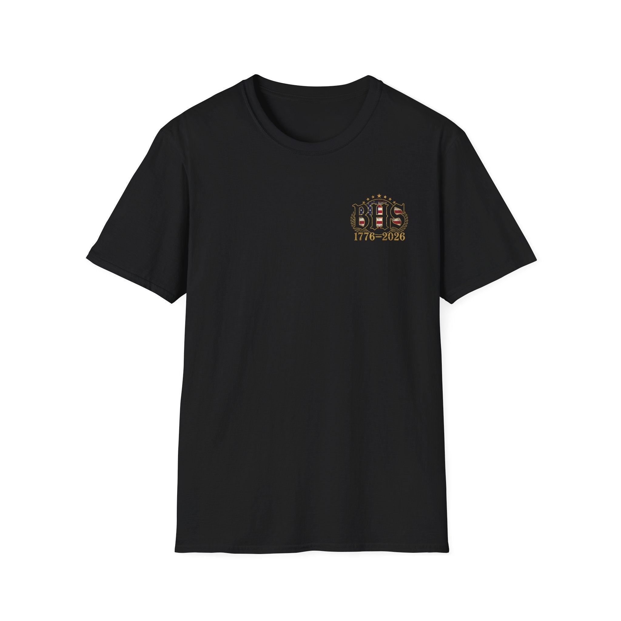 America 250 Celebration T-Shirt — Honoring Those Who Serve