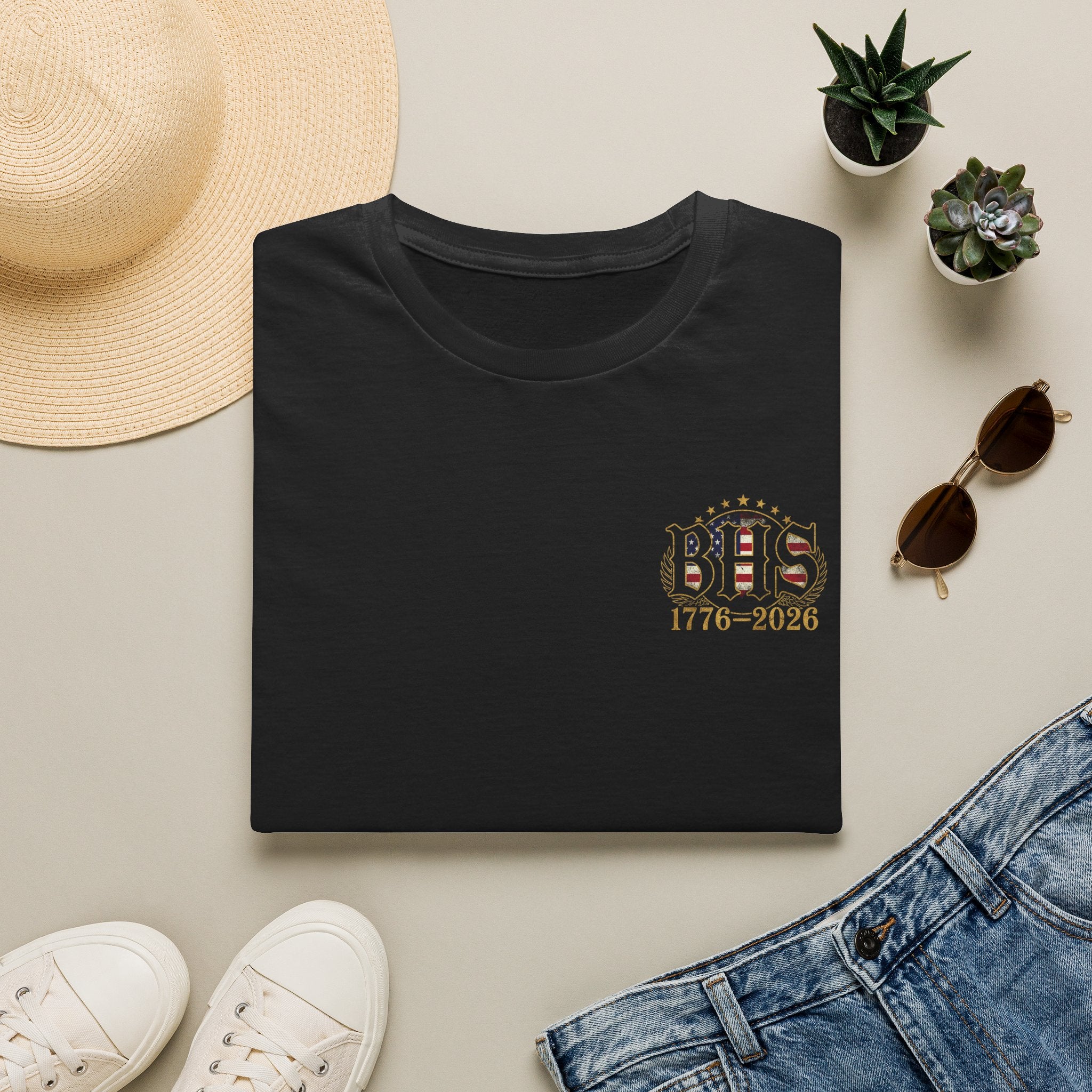 America 250 Celebration T-Shirt — Honoring Those Who Serve