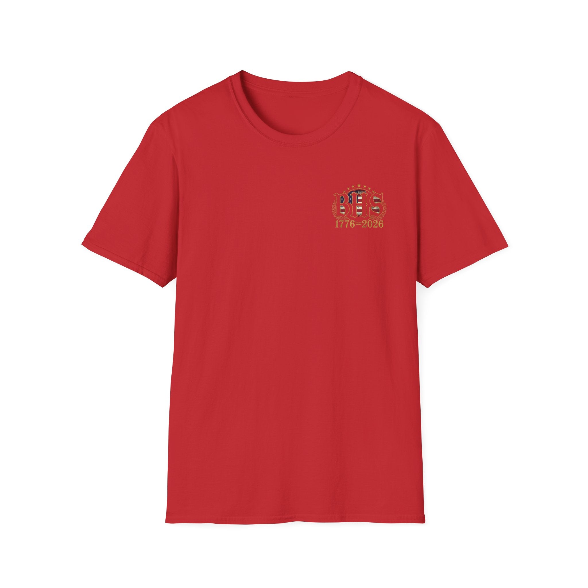 America 250 Celebration T-Shirt — Honoring Those Who Serve