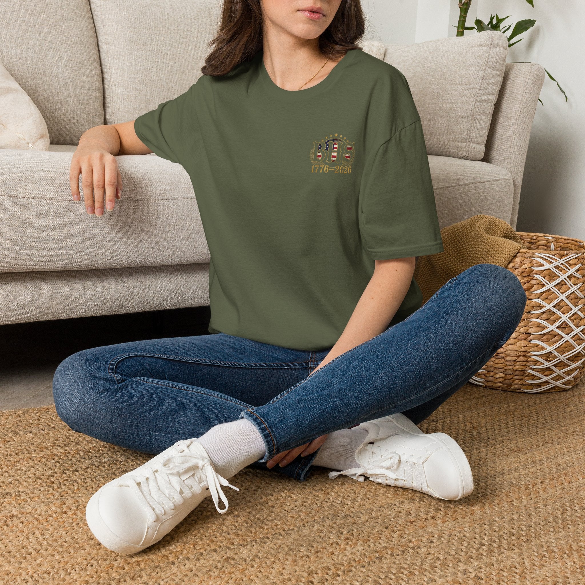 America 250 Celebration T-Shirt — Honoring Those Who Serve